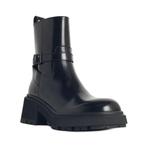 Conny Buckle-Strap Ankle Boots