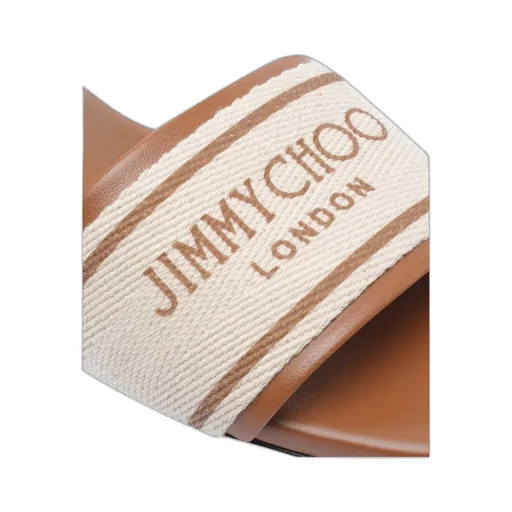 Joa Logo Printed Flat Sandals
