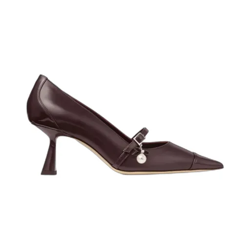 65Mm Aren Pearl-Embellished Pointed-Toe Pumps