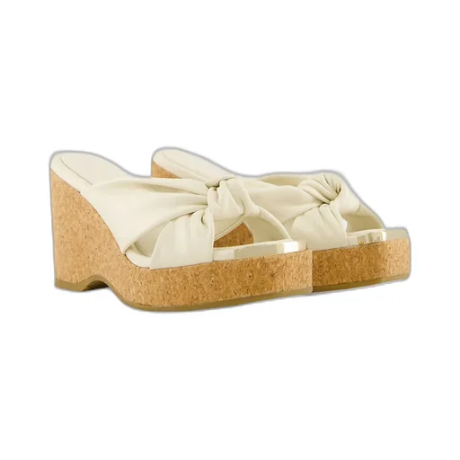 Square Toe Wedge Heels