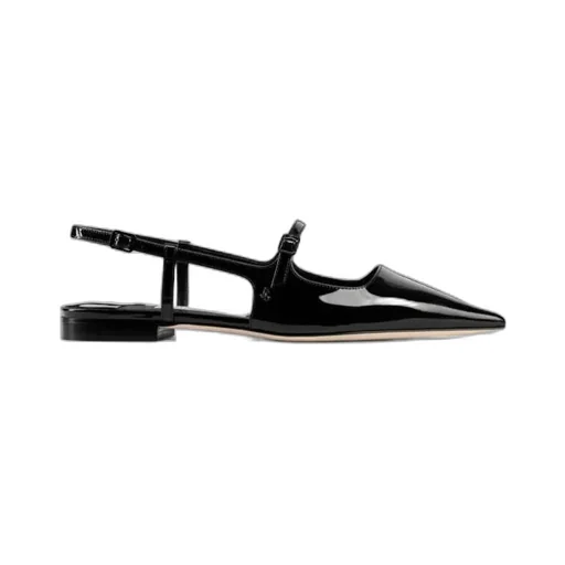 Pointed-Toe Flat Sandals