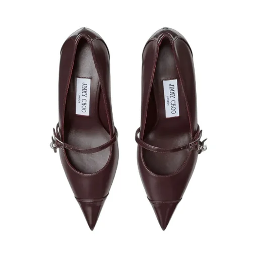 65Mm Aren Pearl-Embellished Pointed-Toe Pumps