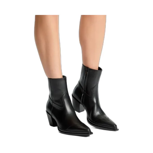 Zipper Ankle Boots