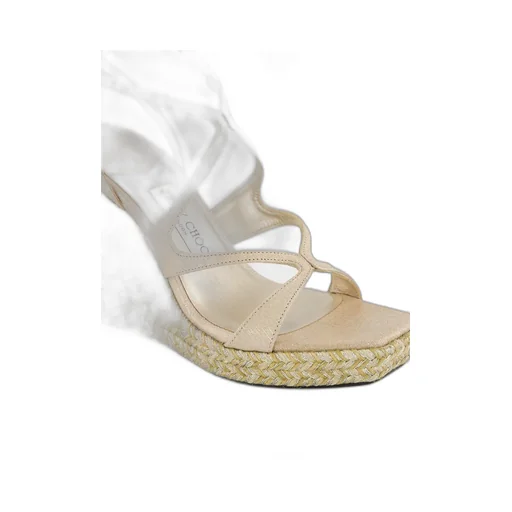 Square Toe Wedge Sandals