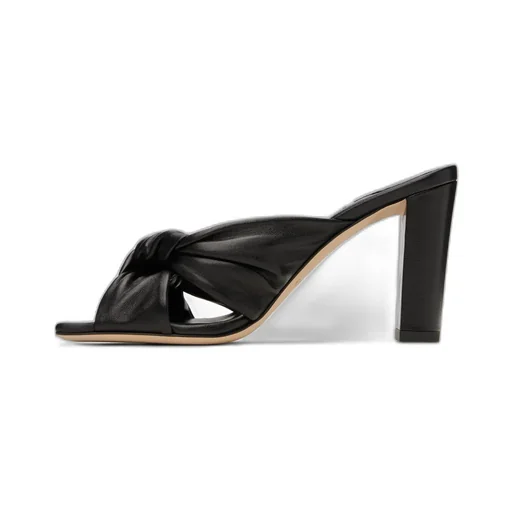 Square Toe High Heel Sandals