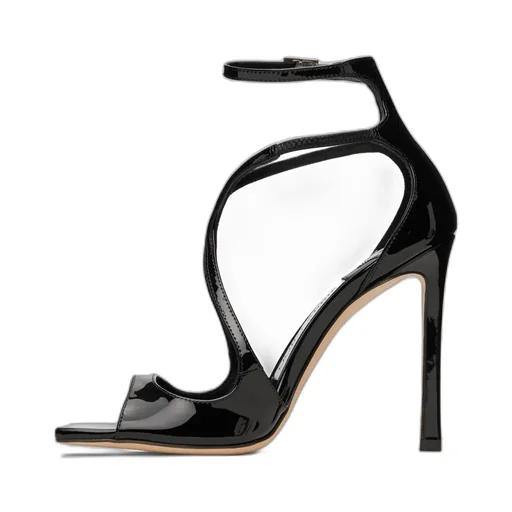 Square Toe High Heel Sandals