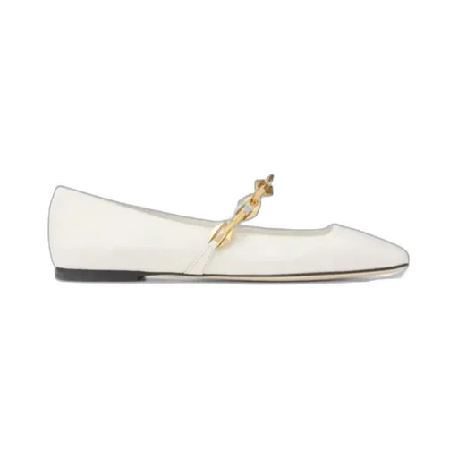 Square-Toed Ballet Flats