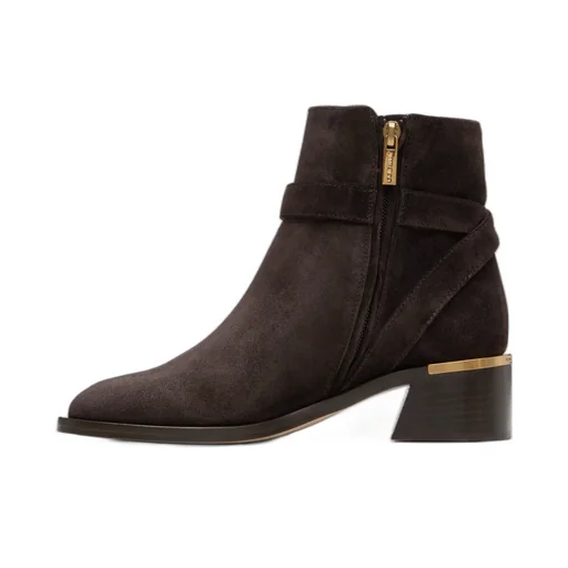 Zippered Ankle Boots