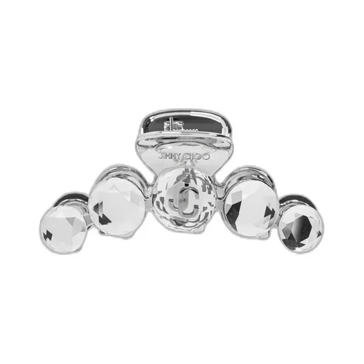Logo Plaque Embellished Hair Clip