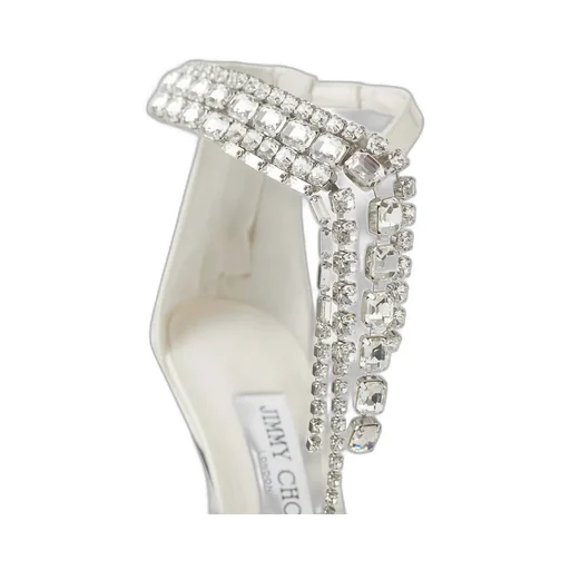 100 Verity Embellished Strap Heeled Sandals