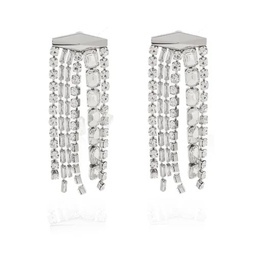 Embellished Tassel Earrings