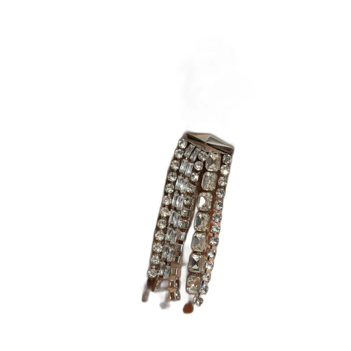 Embellished Tassel Earrings