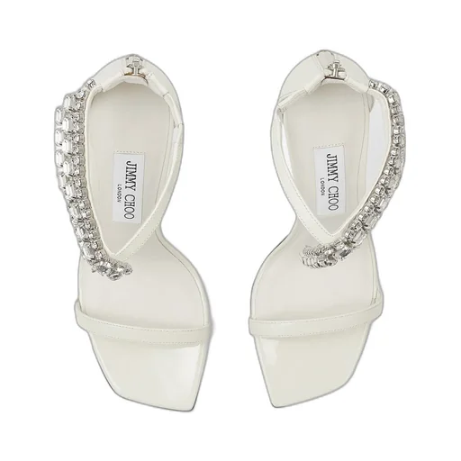 100 Verity Embellished Strap Heeled Sandals