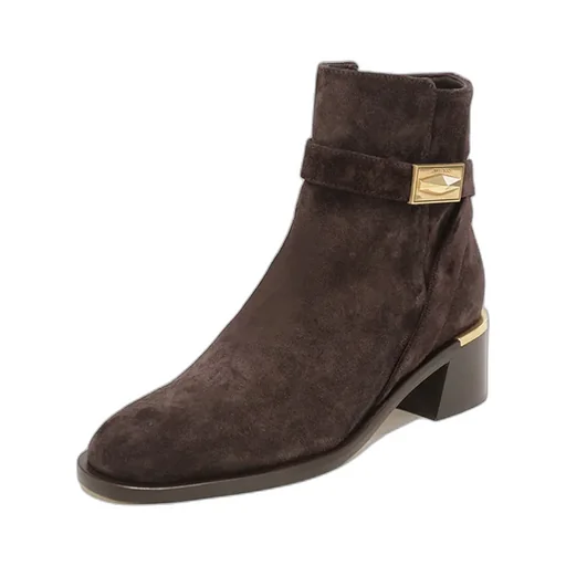 Zippered Ankle Boots