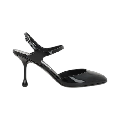 Pixie Block Heeled Pumps