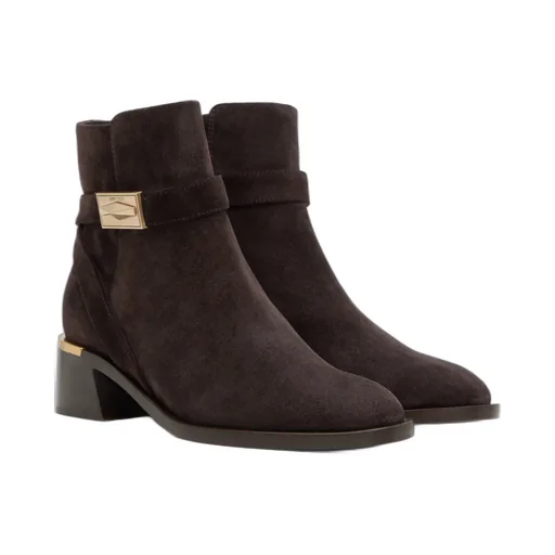 Zippered Ankle Boots