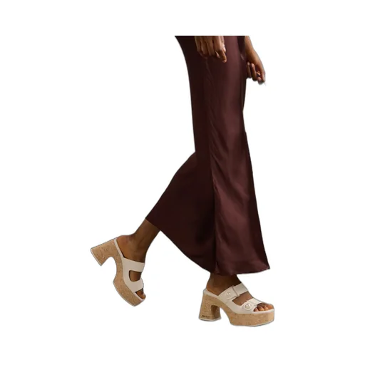 Fayence Slip-On Platform Sandals