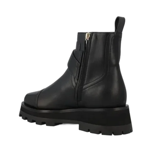 Logo Detailed Ankle Boots