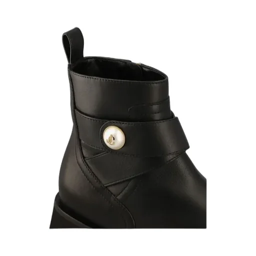 Logo Detailed Ankle Boots