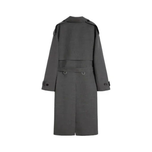 Double-Breasted Belted Coat