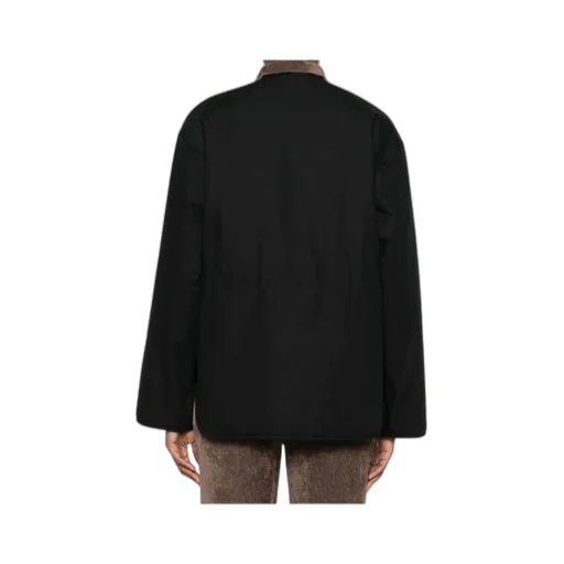 Zip-Front Quilted Coat