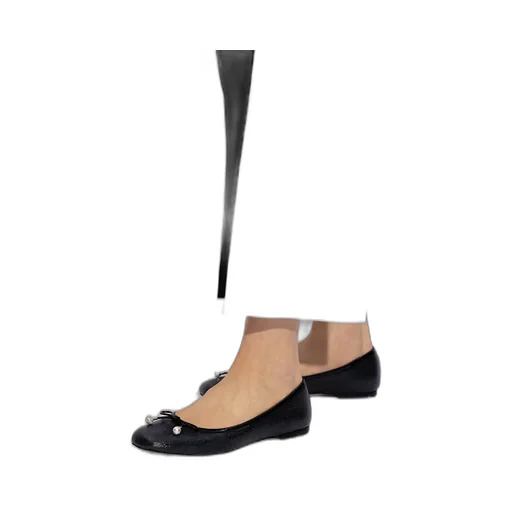 Elme Bow Embellished Ballet Flats