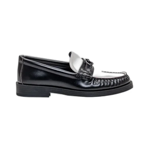 Round-Toe Slip-On Loafers