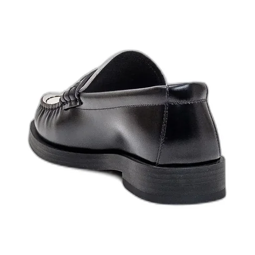 Round-Toe Slip-On Loafers