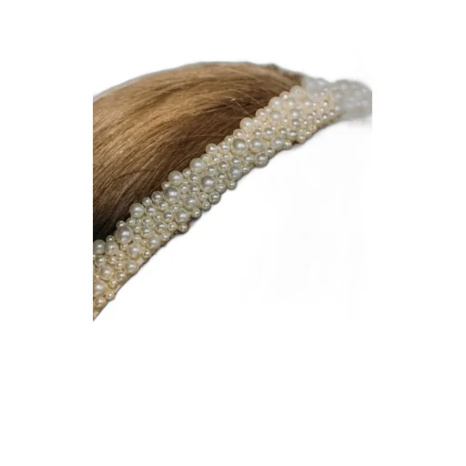 Bria Pearl-Embellished Headband