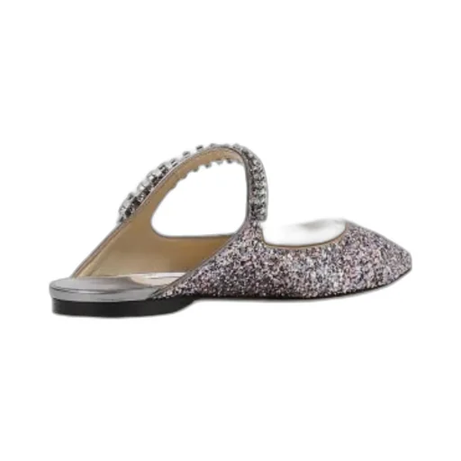 Bing Embellished Pointed Toe Ballerina Shoes