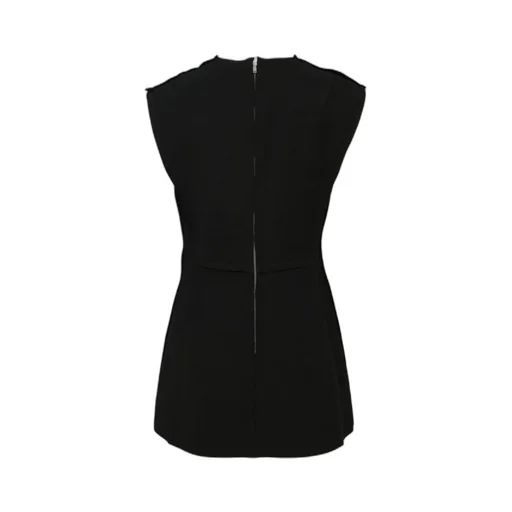 Crew-Neck Silk Top