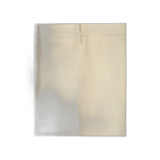 High-Waisted Wool Trousers