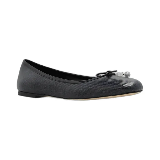 Elme Bow Embellished Ballet Flats