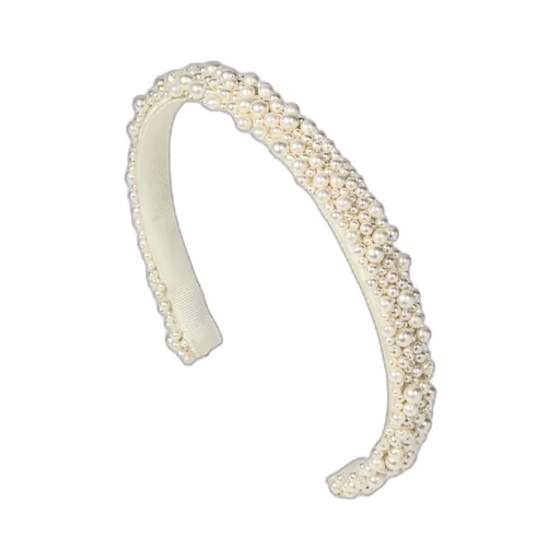 Bria Pearl-Embellished Headband