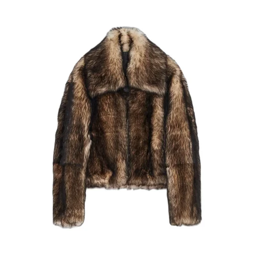 Lapel Fur Coat