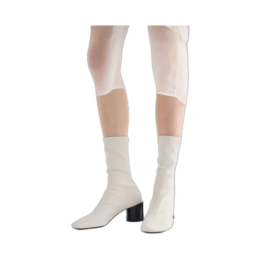 Block-Heel Ankle Boots