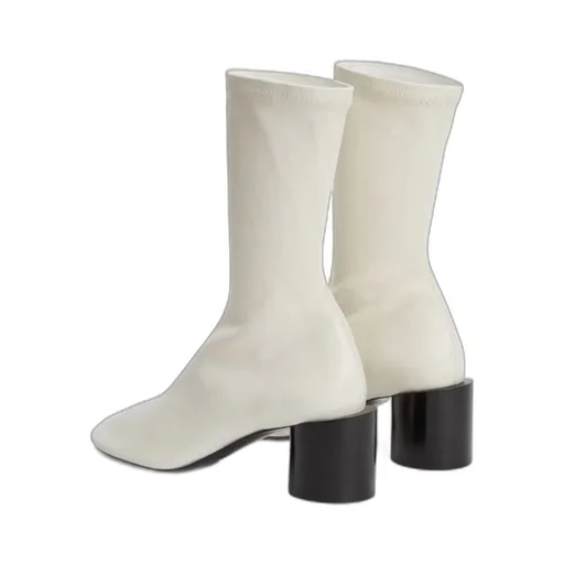 Block-Heel Ankle Boots