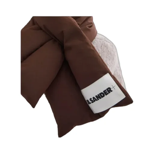 Logo-Patch Padded Scarf