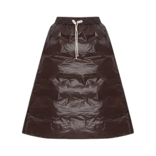 Drawstring Puffer Skirt
