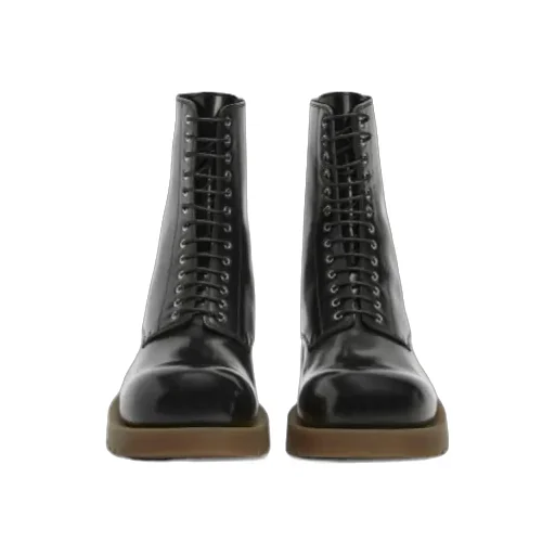 Lace-Up Ankle Boots