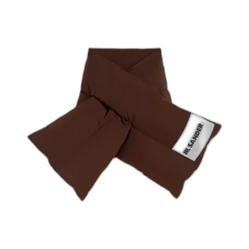 Logo-Patch Padded Scarf