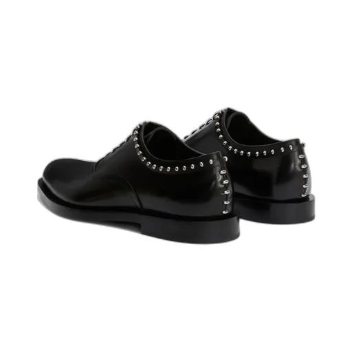 Stud-Embellished Oxford Shoes