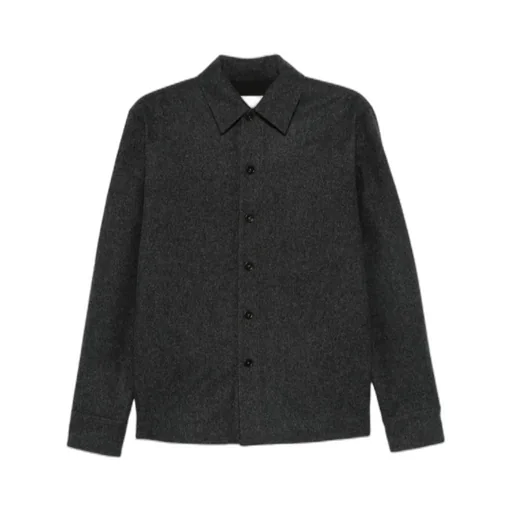 Button-Down Wool Shirt