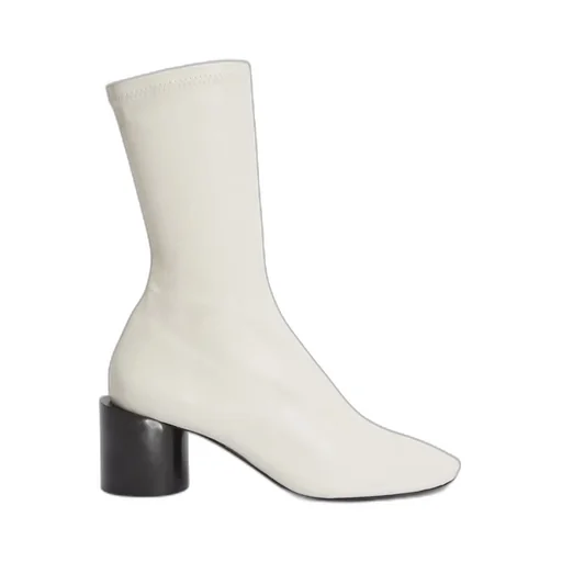 Block-Heel Ankle Boots