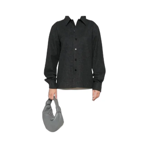 Button-Down Wool Shirt