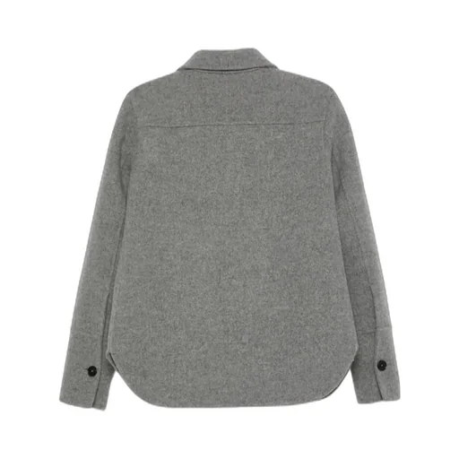 Patch-Pocket Button-Front Jacket