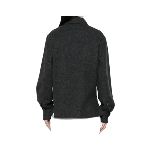 Button-Down Wool Shirt