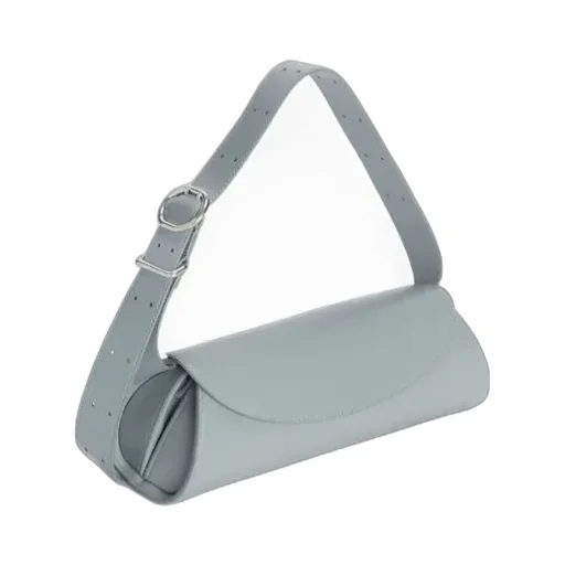 Small Cannolo Leather Shoulder Bag