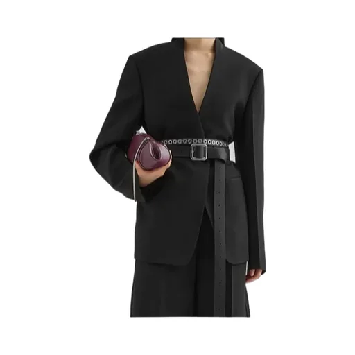No-Lapel Blazer