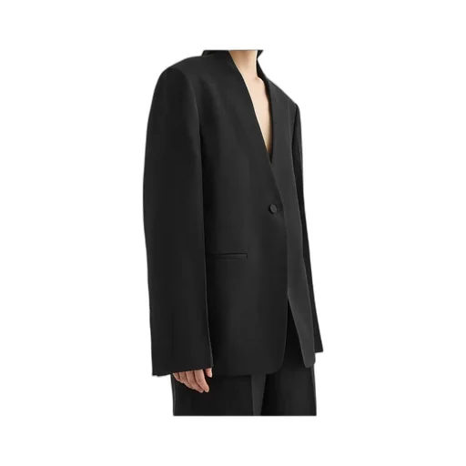 No-Lapel Blazer